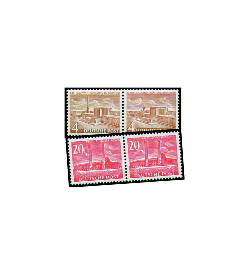 Berlin Nr. 112-113 postfrisch ** Waagerechter Paarsatz