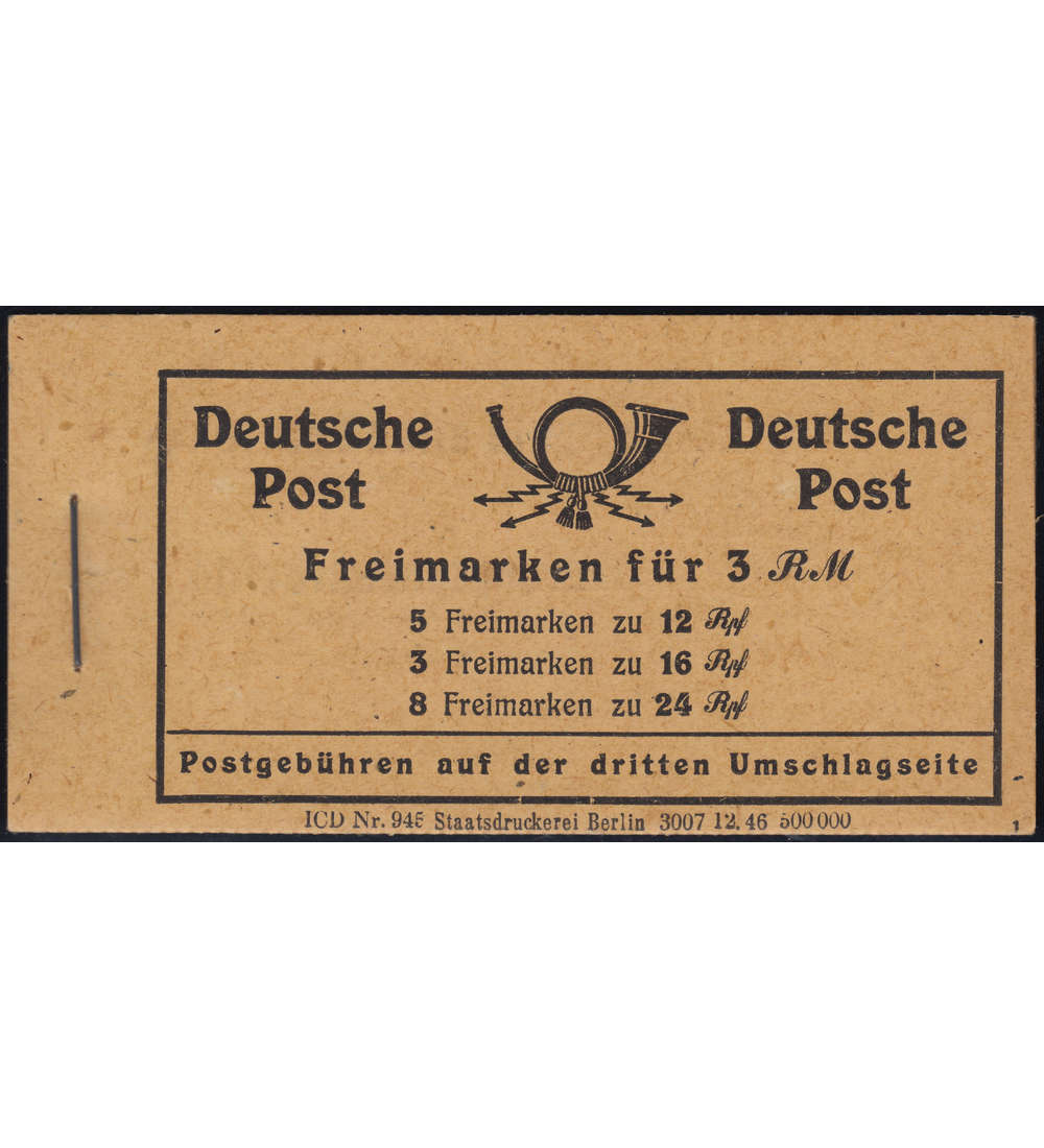 Alliierte Besetzung Markenheft Nr50 postfrisch **