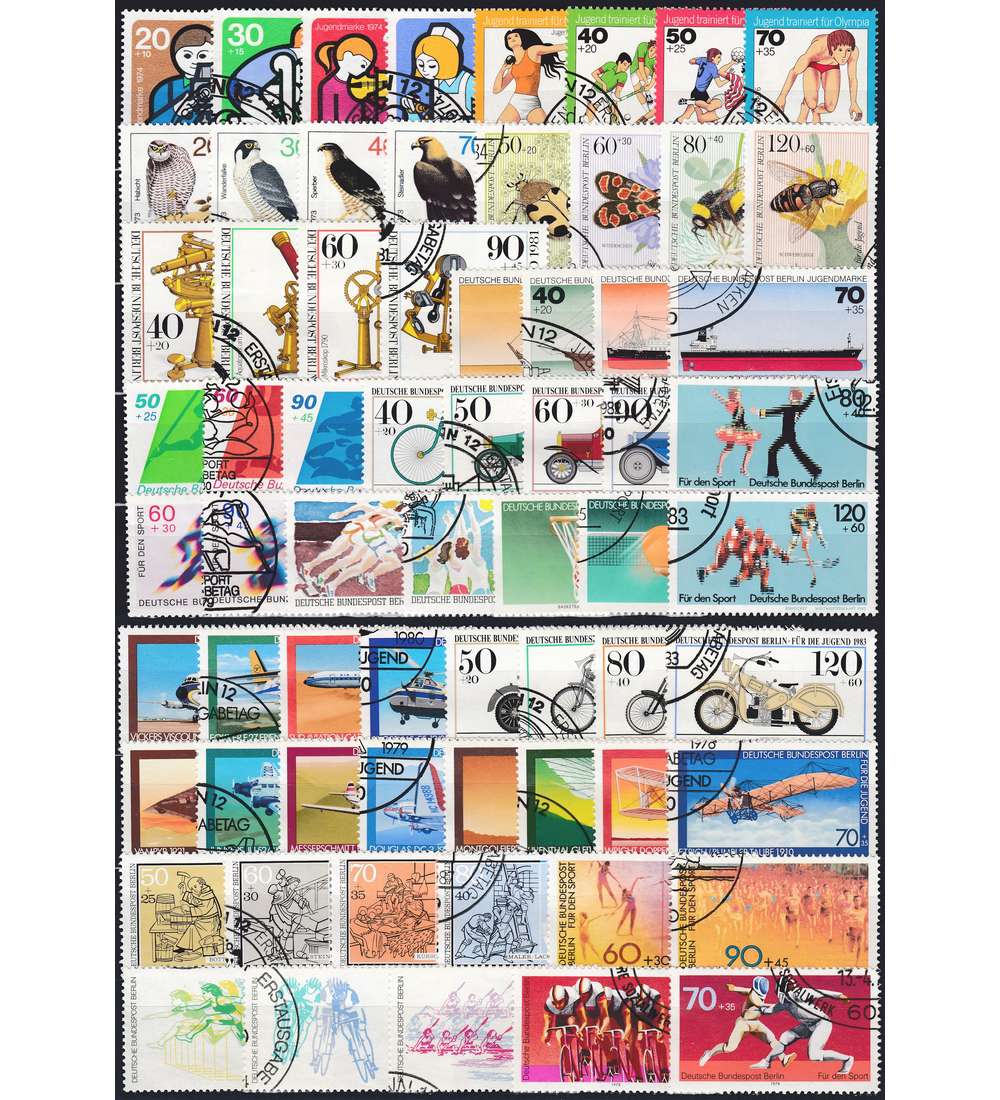 Berlin Jugend-& Sport-Stze gestempelt
