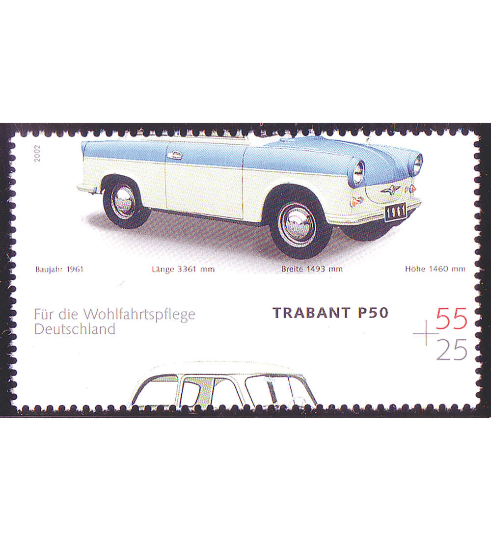BRD Nr. 2290 postfrisch ** Verzhnung Trabi ohne Dach