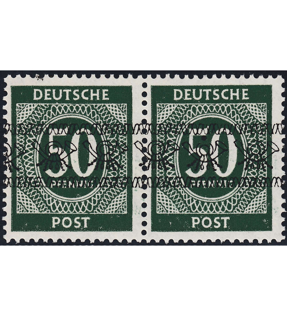 Bi-Zone Nr. 66 I AF 0 I postfrisch, Aufrduckfehler