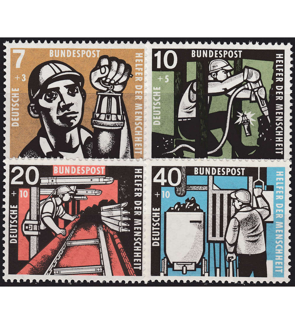 BRD Bund 50er-Jahre postfrisch ** mit Nr. 270-273