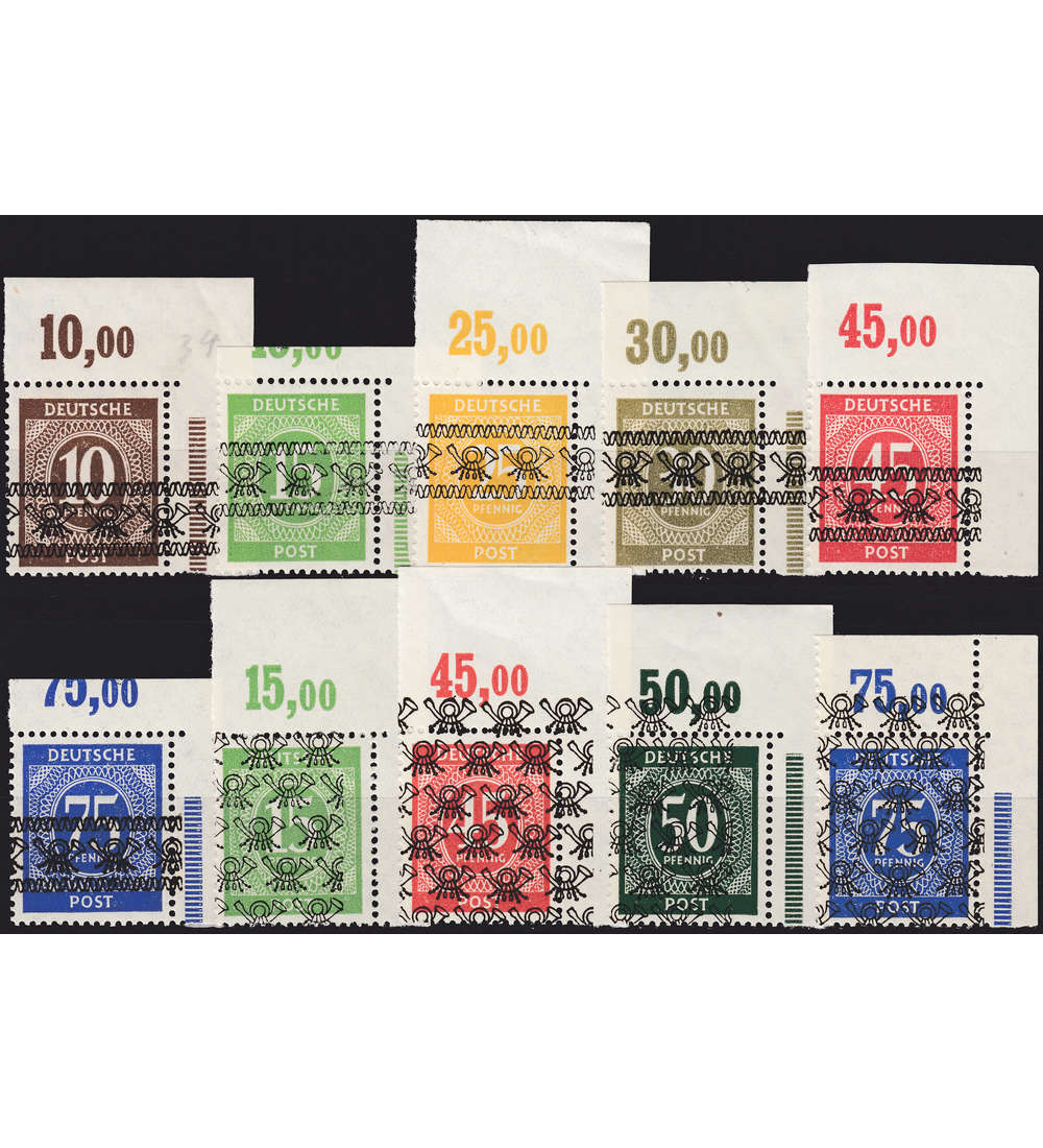 All. Besetzung Band/Netz 10 ver. Eckr�nder postfrisch