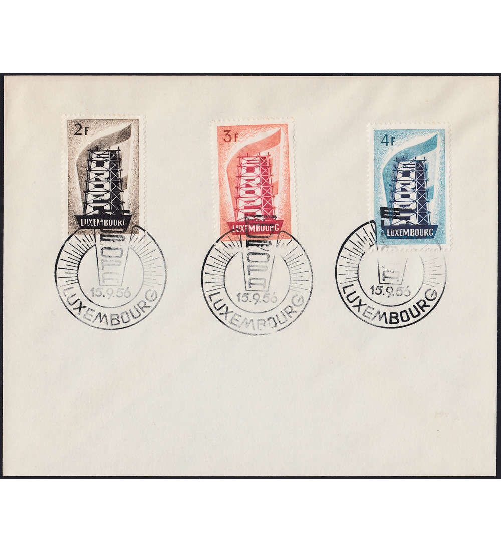 Luxemburg Nr. 555-557 gestempelt Europa CEPT 1956