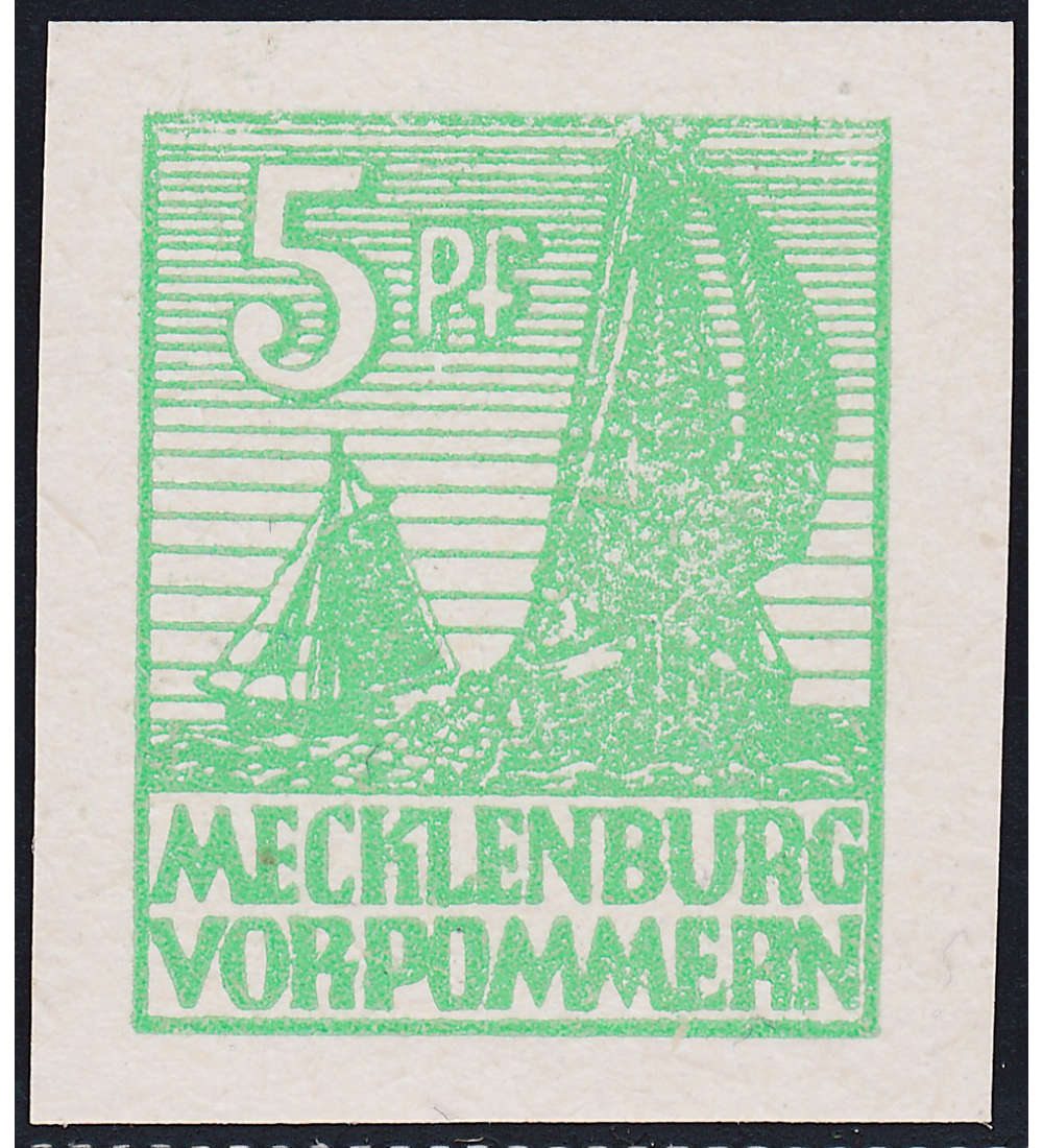 SBZ Nr. 32 x a ungezhnt postfrisch, typgeprft und signiert