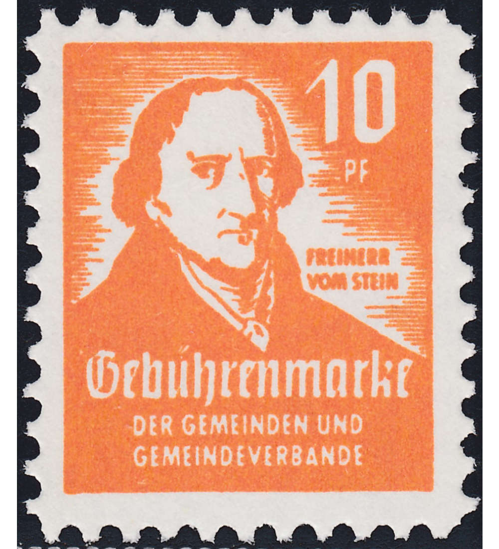 Gebhrenmarke der Gemeinden und Gemeindeverbnden