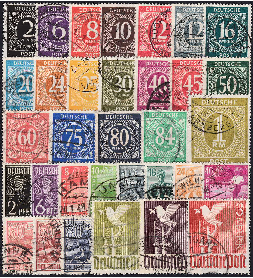 30 ver. Gemeinschaftsausgaben in gestemp. Bedarfsqualit�t