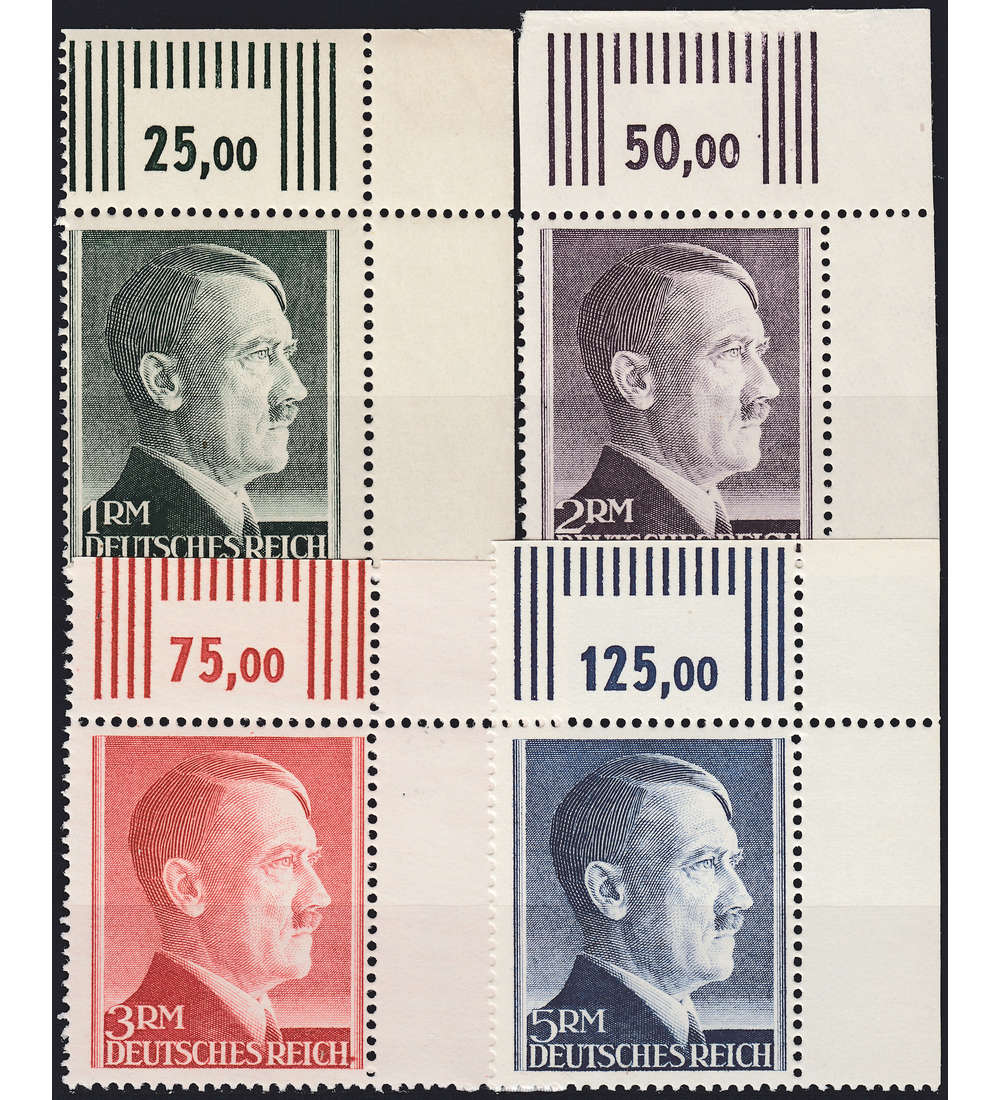 Deutsches Reich Nr. 799-802 B Ecke oben rechts postfrisch **