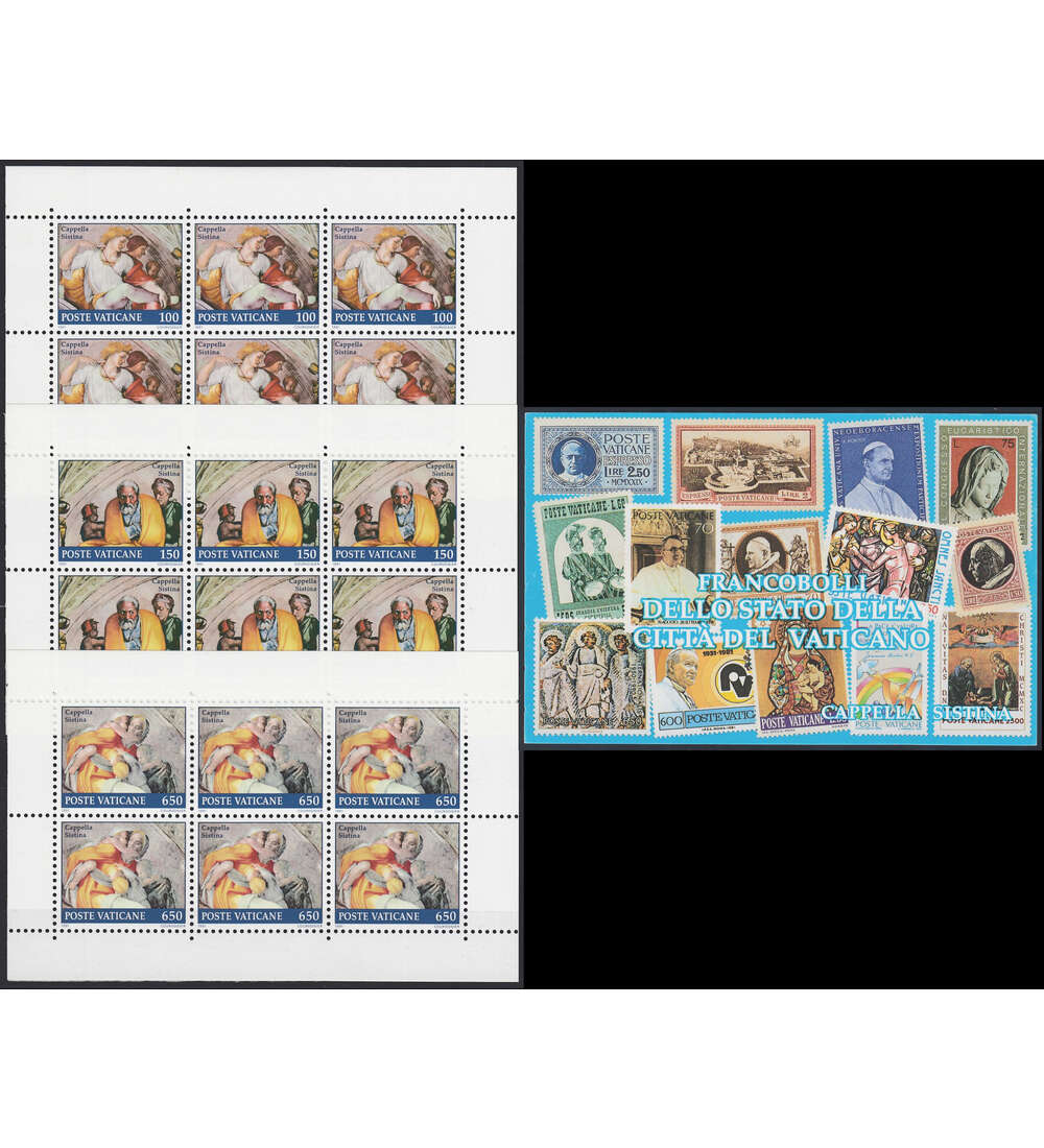 Vatikan - Markenheft Nr. 0-3 postfrisch **