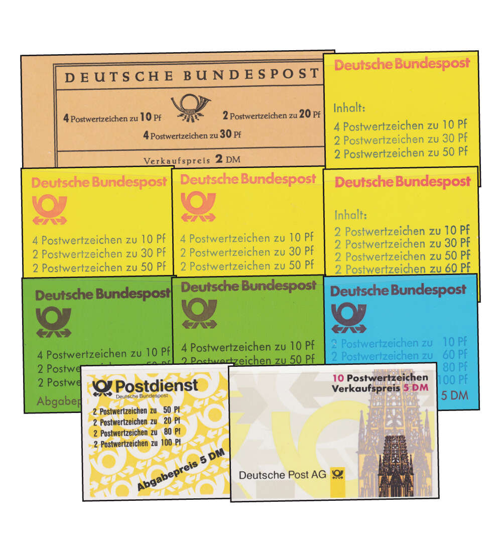 BRD Bund - Markenhefte postfrisch **