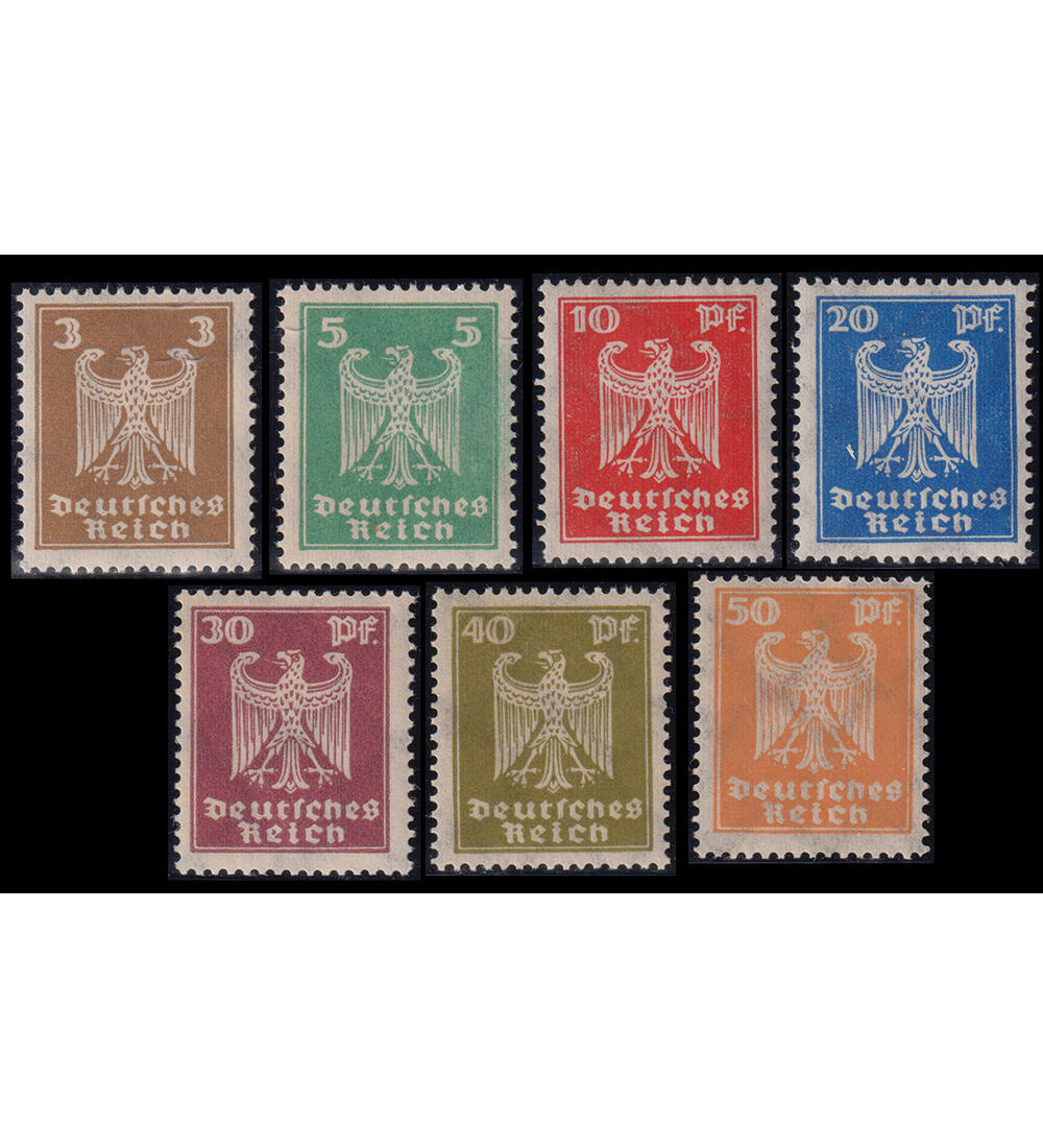 Dt. Reich Neuer Reichsadler Nr. 355-361 postfrisch