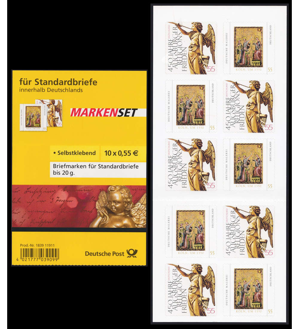 BRD Bund  Markenheft Nr. 76          Winter 2008