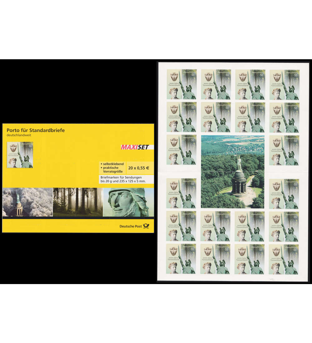 BRD Bund  Markenheft Nr. 79          Varusschlacht 2009