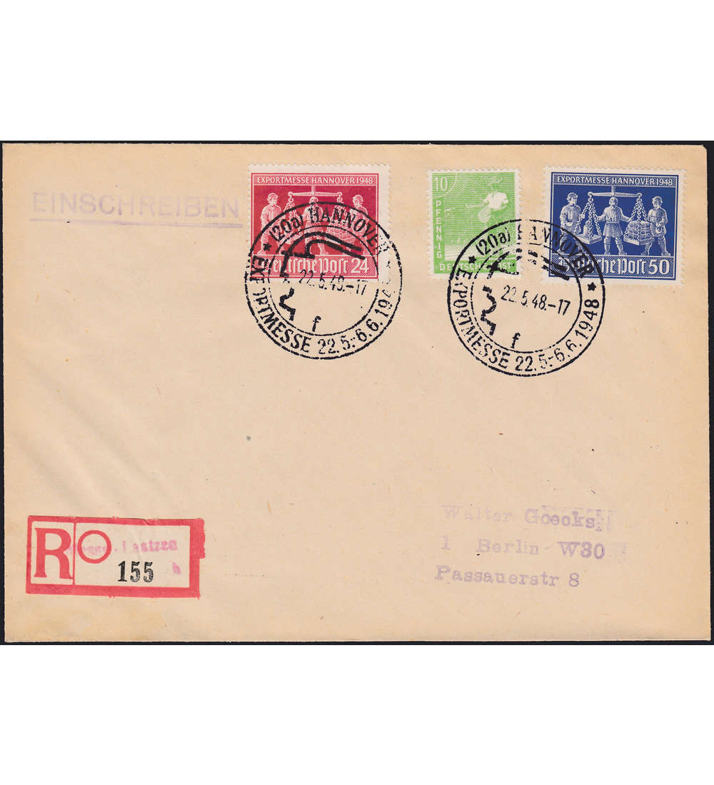 Alliierte Besetzung Nr. 969-970 Ersttagsbrief