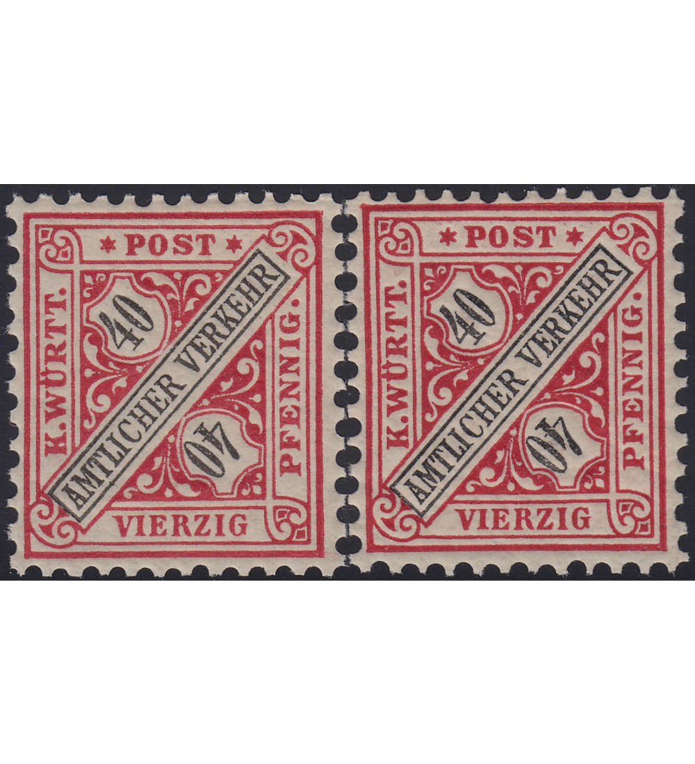 Wrttemberg Nr. 216a+b postfrisch