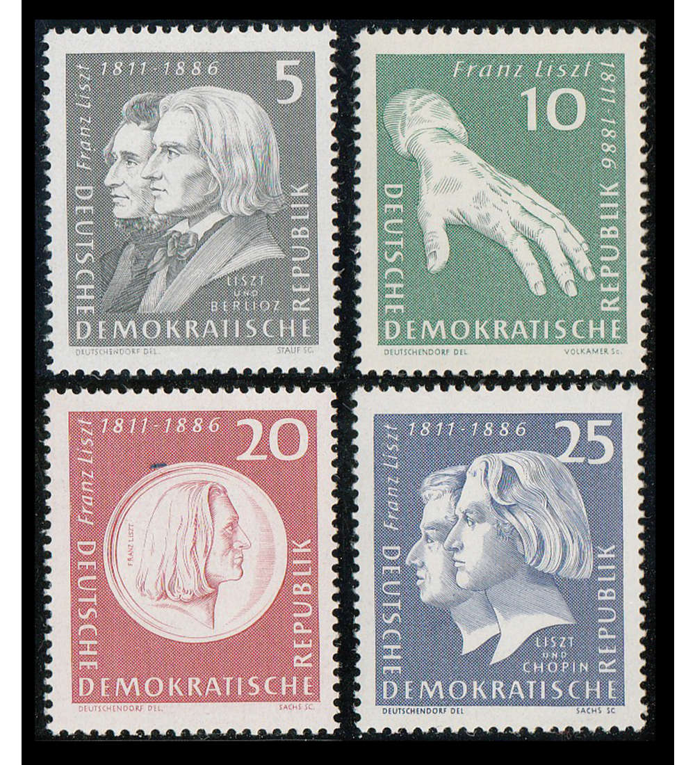DDR Sondermarken postfrisch ** mit Nr. 857-860