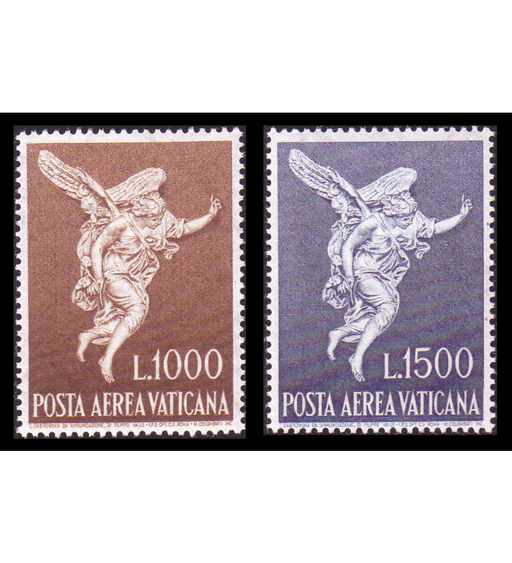 300 Welt postfrisch mit Vatikan Nr. 391-392