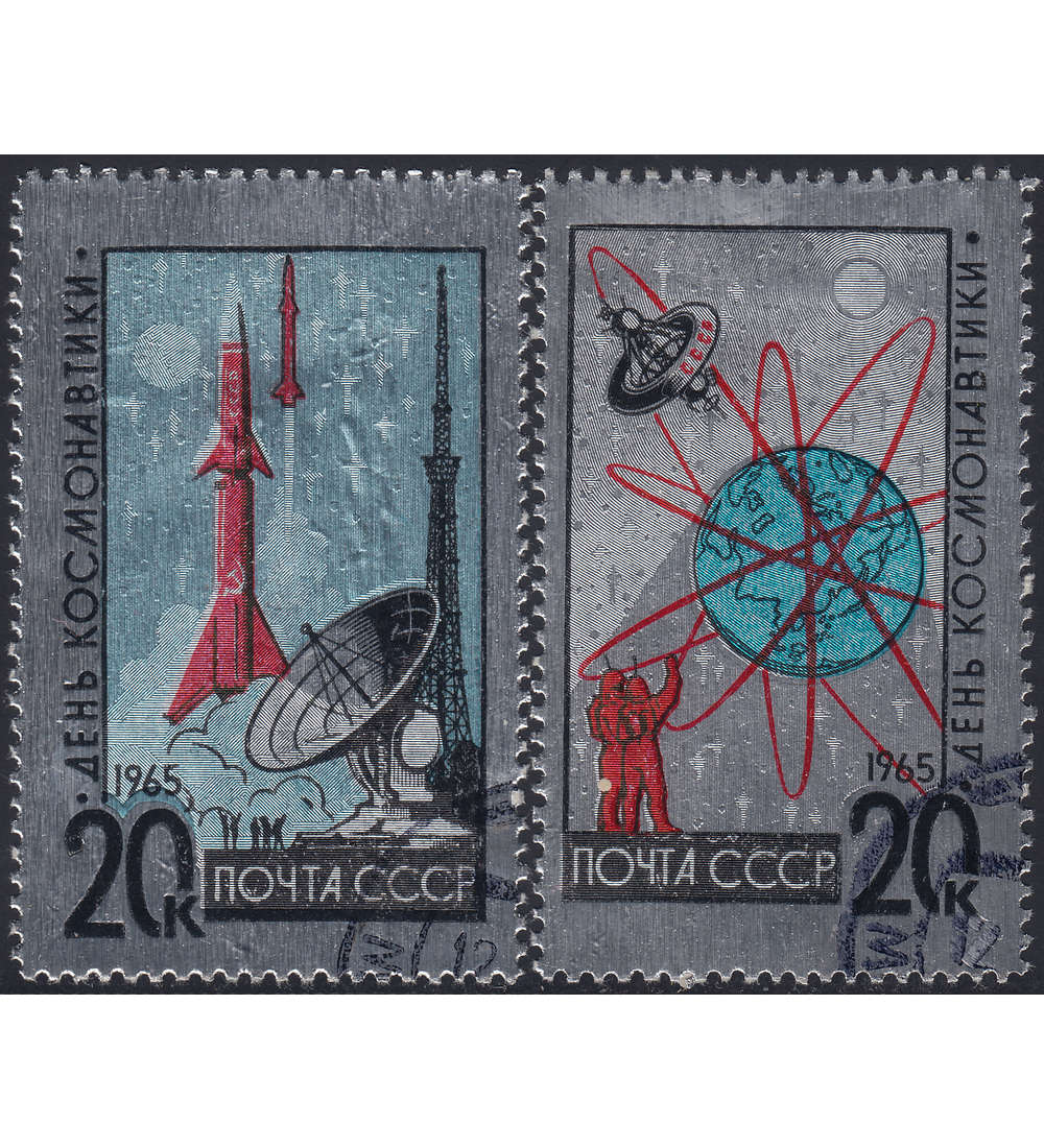 Sowjetunion mit Nr. 3042-3043 gestempelt