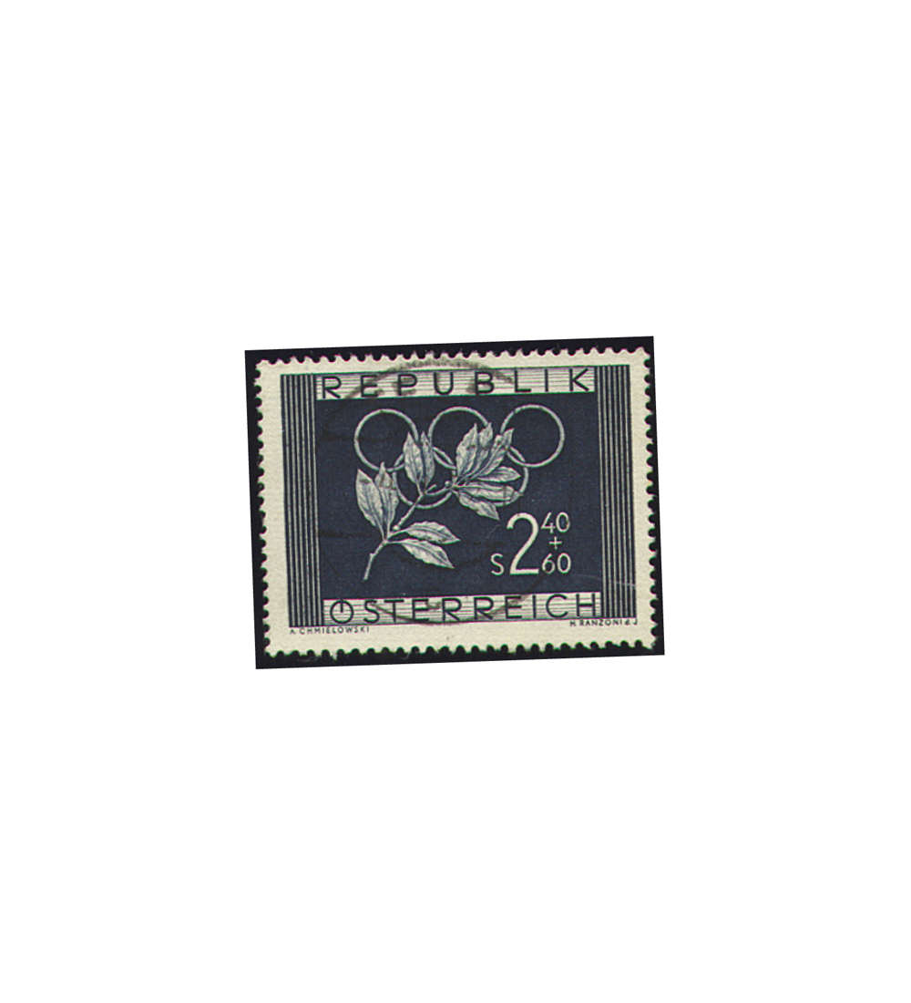 sterreich Kollektion mit Nr. 969 gestempelt