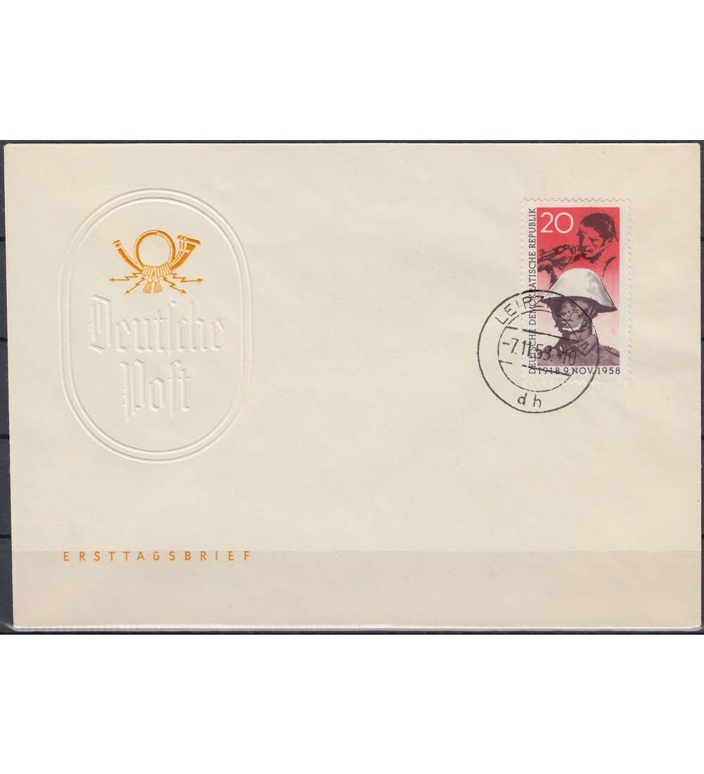 DDR Nr. 662 auf Brief mit Ersttagsstempel