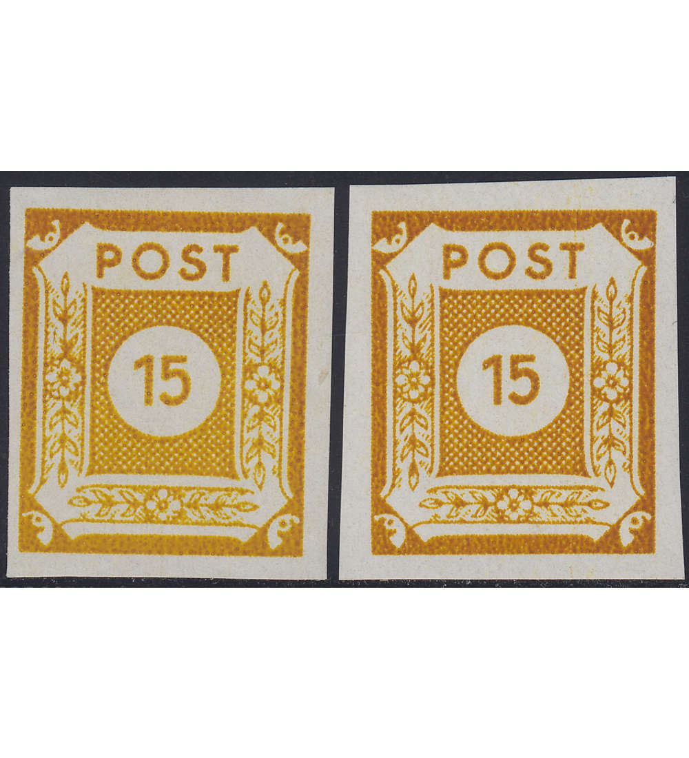 SBZ Nr. 47Aa+b postfrisch