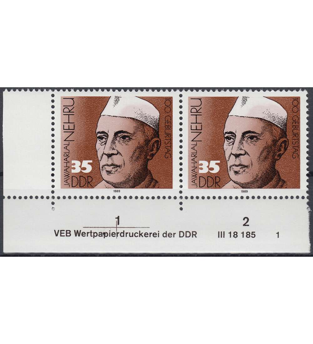 DDR Nr. 3284 DV postfrisch Druckvermerk