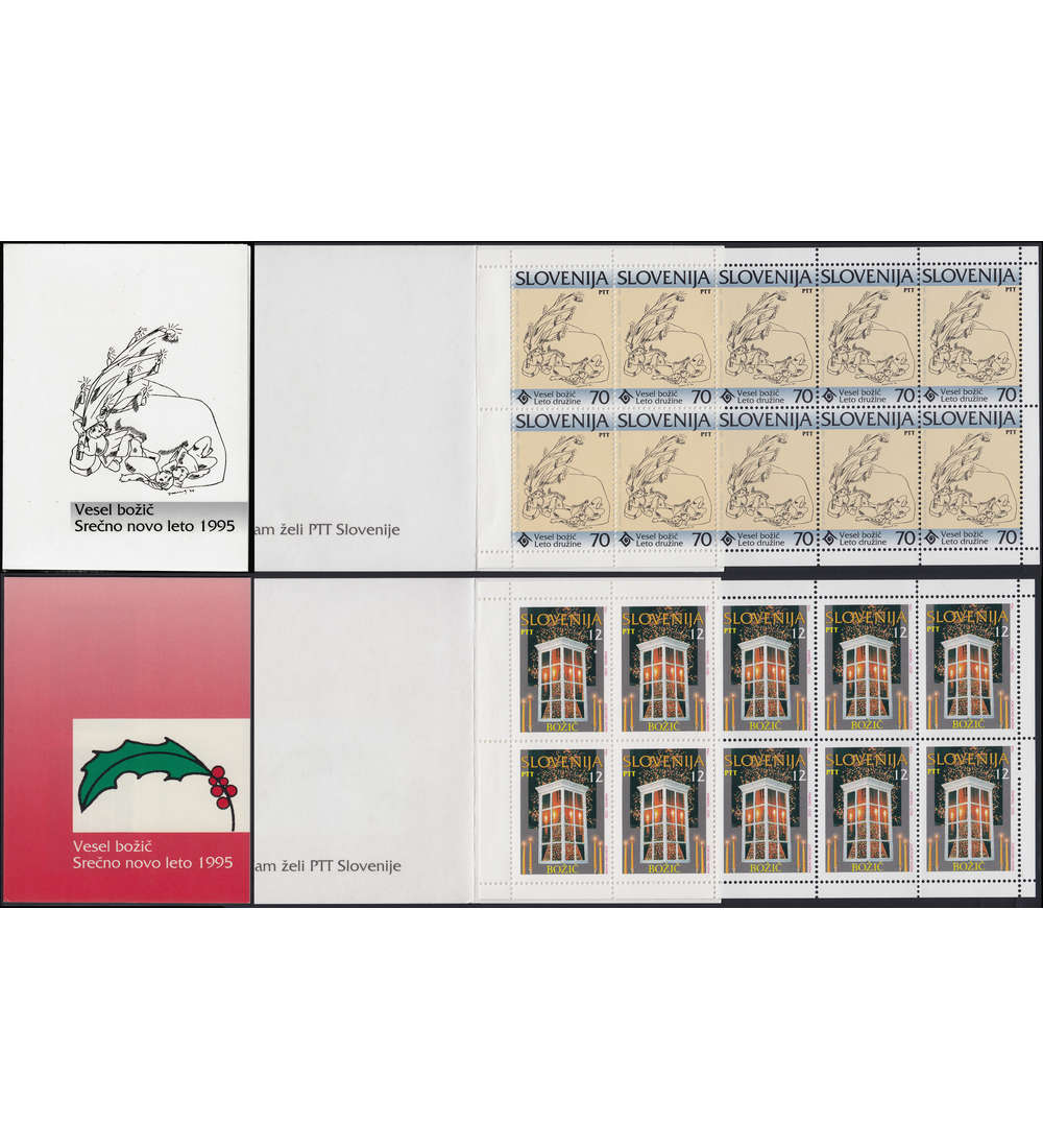Slowenien Markenhefte postfrisch Weihnachten 1994