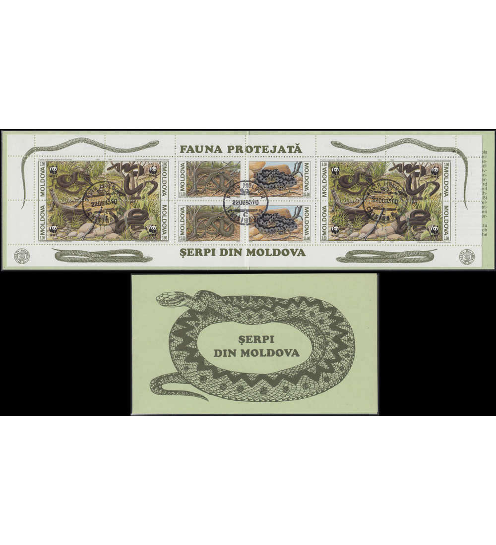 Moldawien Markenheft 1 gestempelt