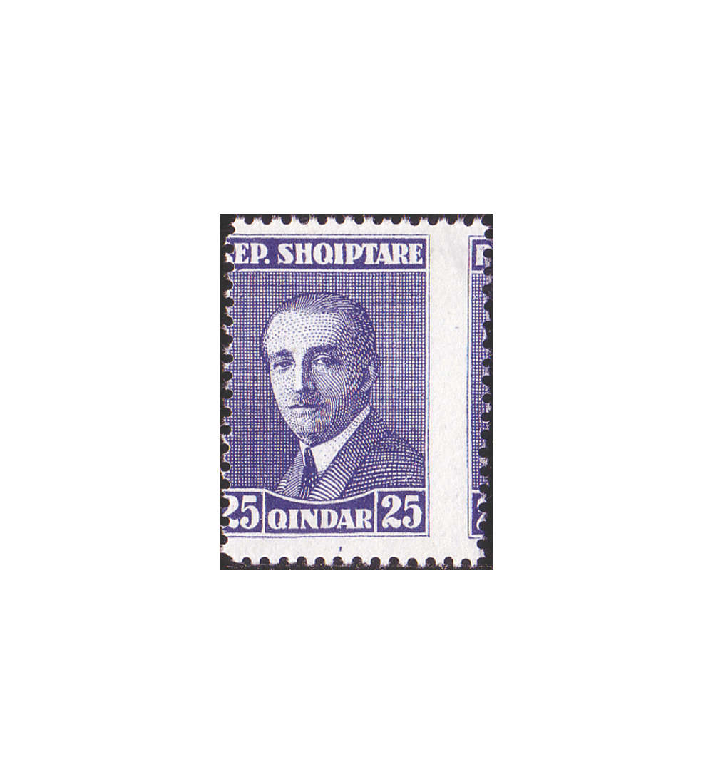 Albanien Nr. 138A postfrisch ** Verzhnung