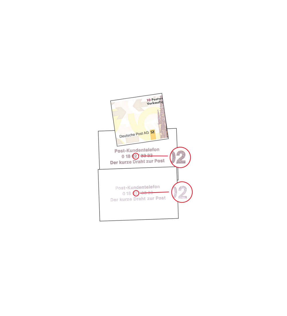 BRD Bund Markenhefte 34 I+II postfrisch **