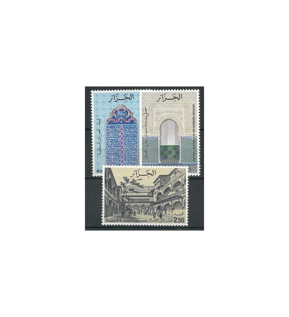 Algerien Nr. 669-671 ** postfrisch Historische Baudenkmler