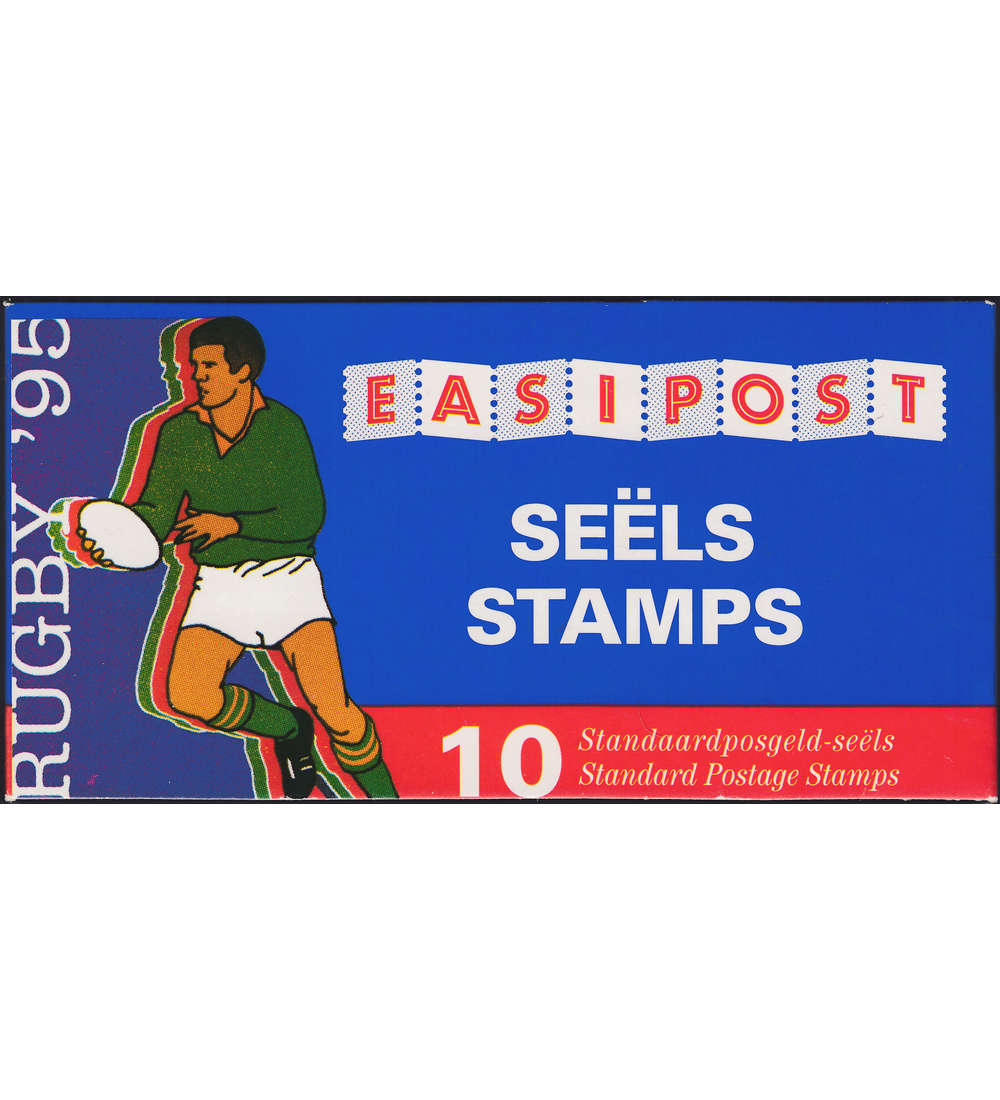 Sdafrika Markenheftchen mit 10 x Nr. 957 C ** postfrisch Rugby