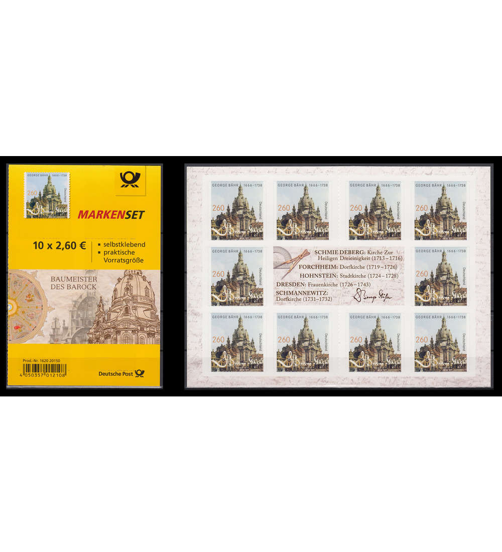 BRD Bund Markenheft Nr. 104 George Bhr 2016