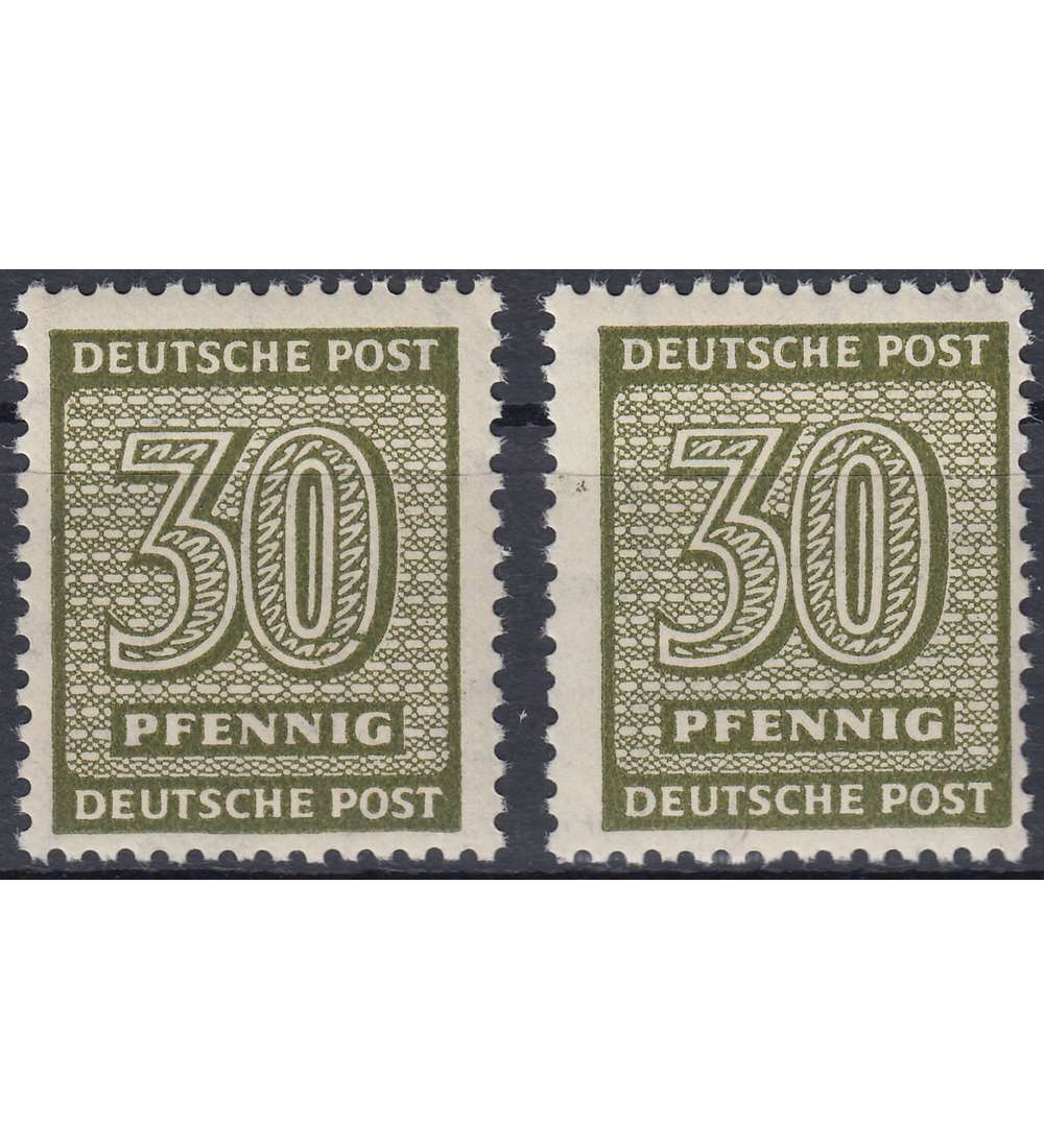 SBZ Nr. 135 Xwa postfrisch ** geprft und signiert Strh