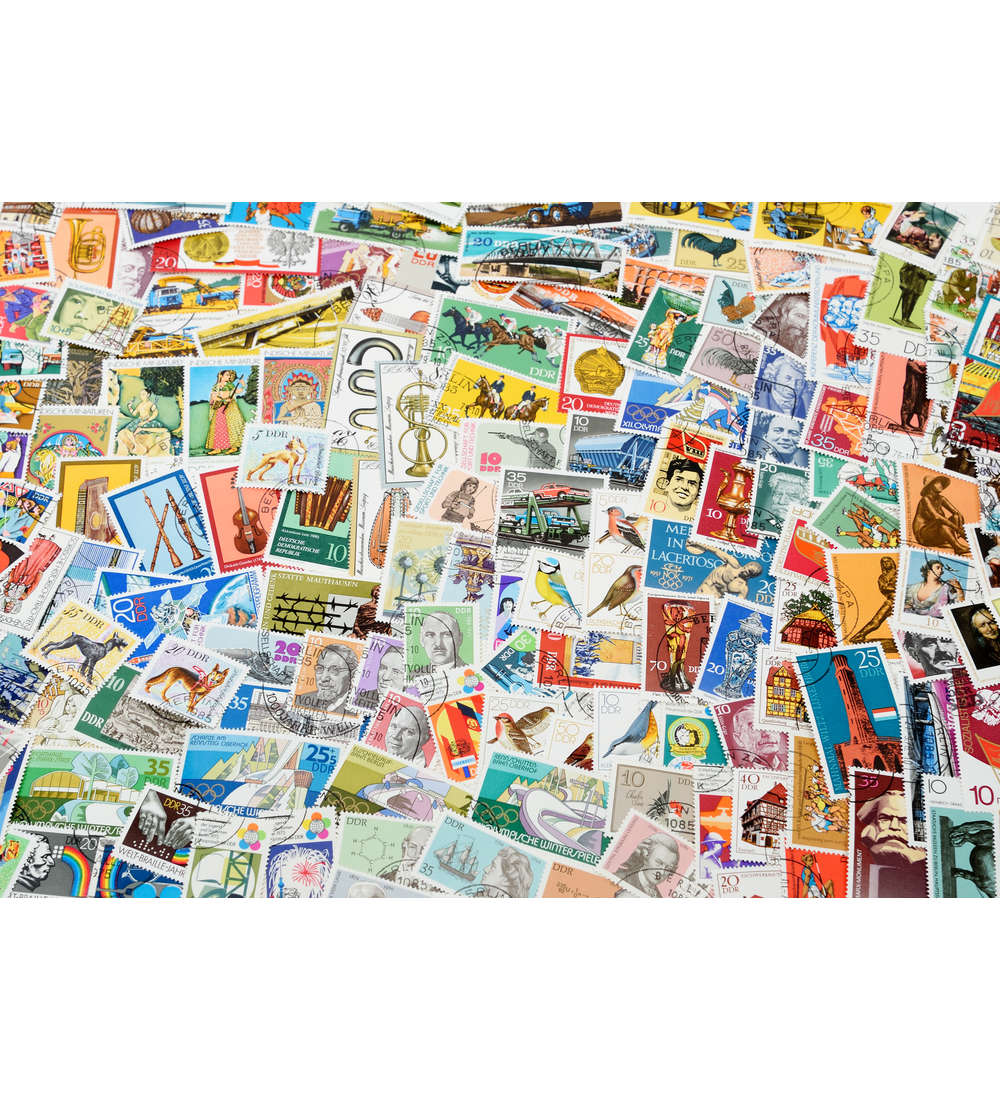 DDR-Sondermarken 70er Jahre gestempelt