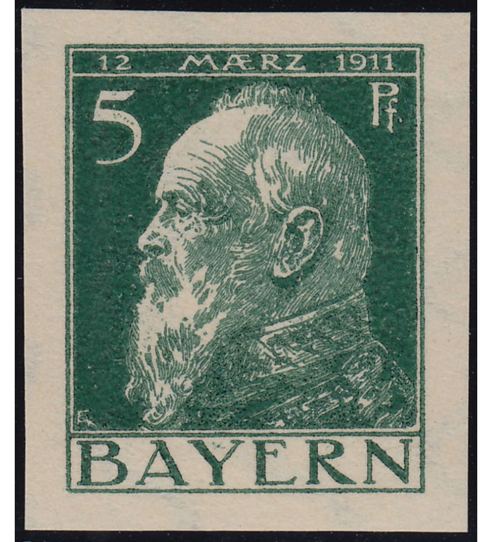 Bayern Nr. 77 II U postfrisch **