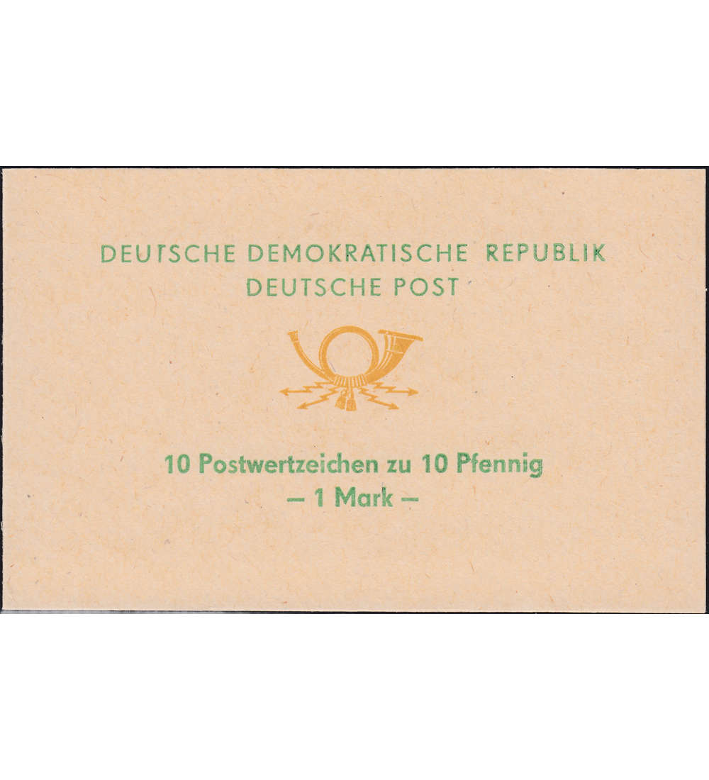 DDR Sondermarken-Heftchen SMHD 1 postfrisch **