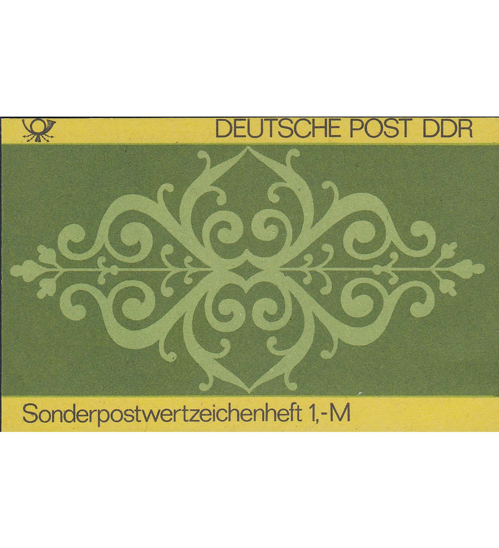 DDR Sondermarken-Heftchen SMHD 23 postfrisch ** Ornament