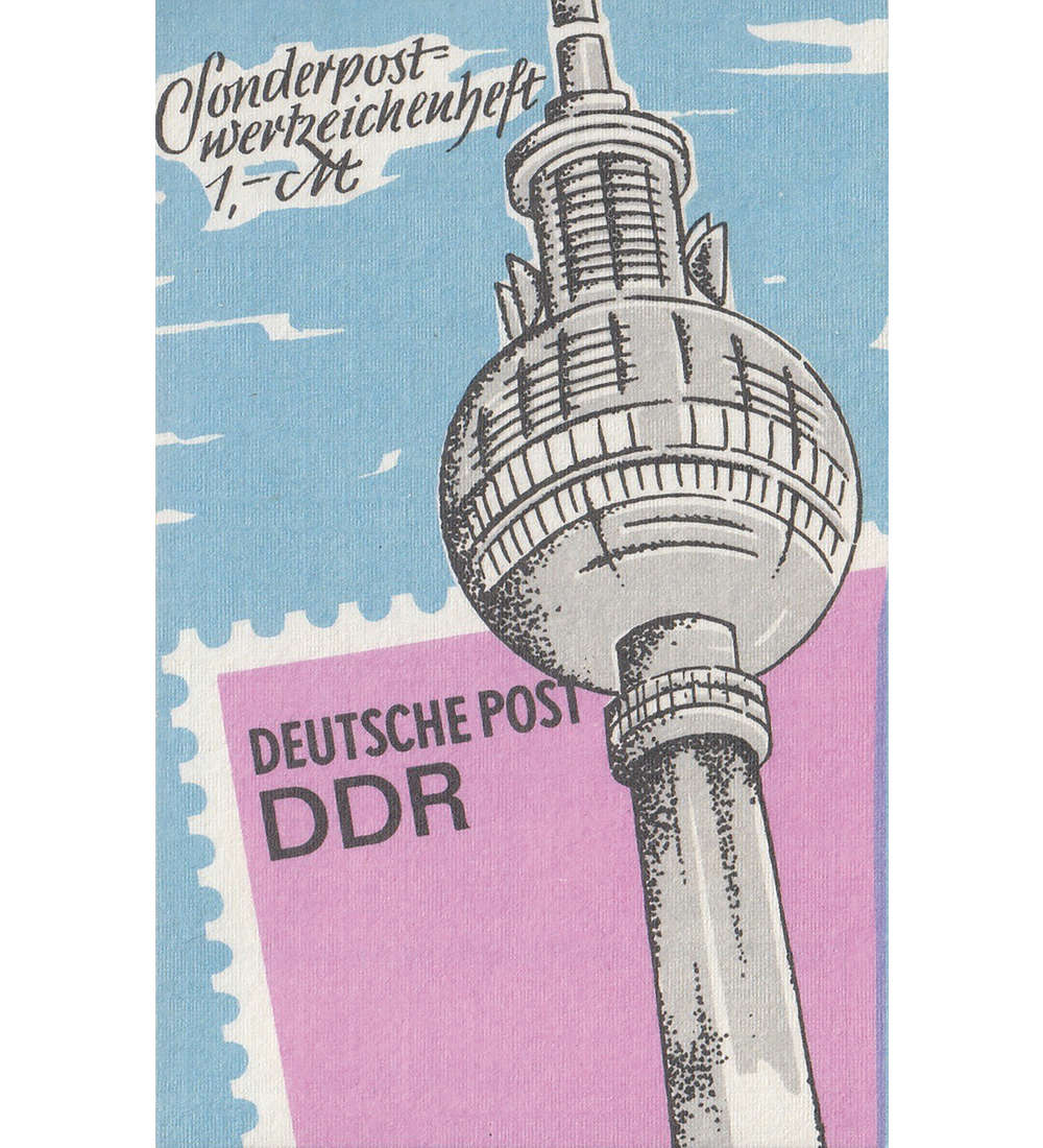 DDR Sondermarken-Heftchen SMHD 36 postfrisch ** Fernsehturm