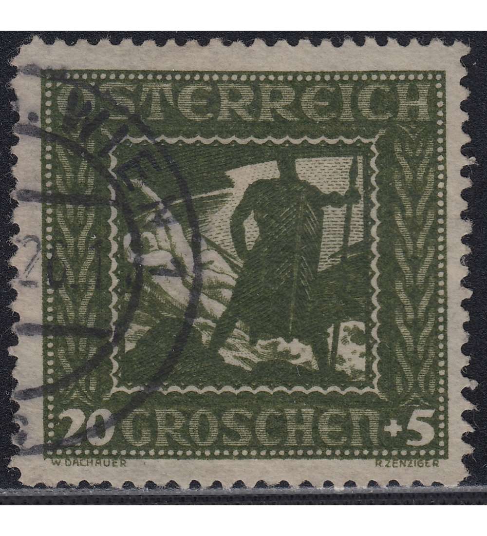 sterreich Nr. 491 II gestempelt Formatvariante