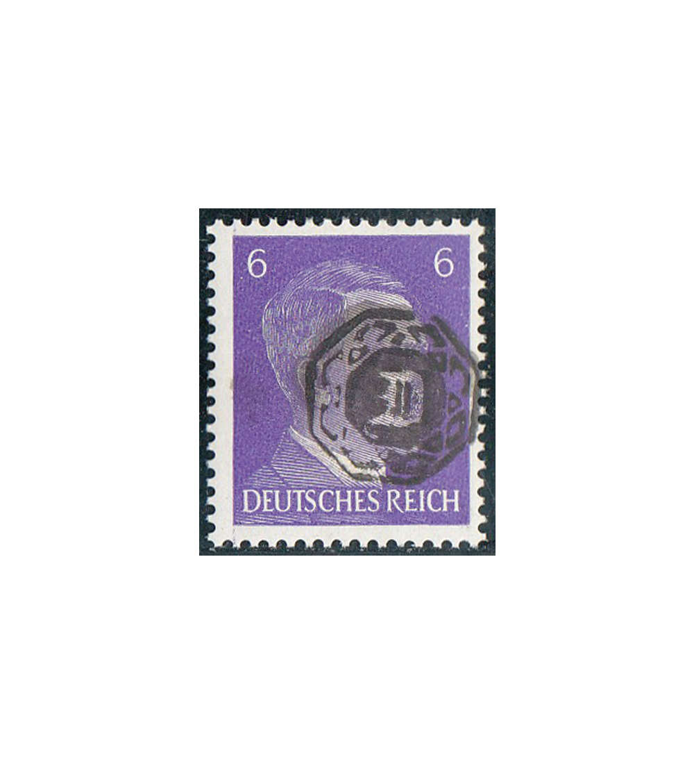 Dt. Lokalausgabe L�bau Nr. 7 a postfrisch,gepr�ft und signiert