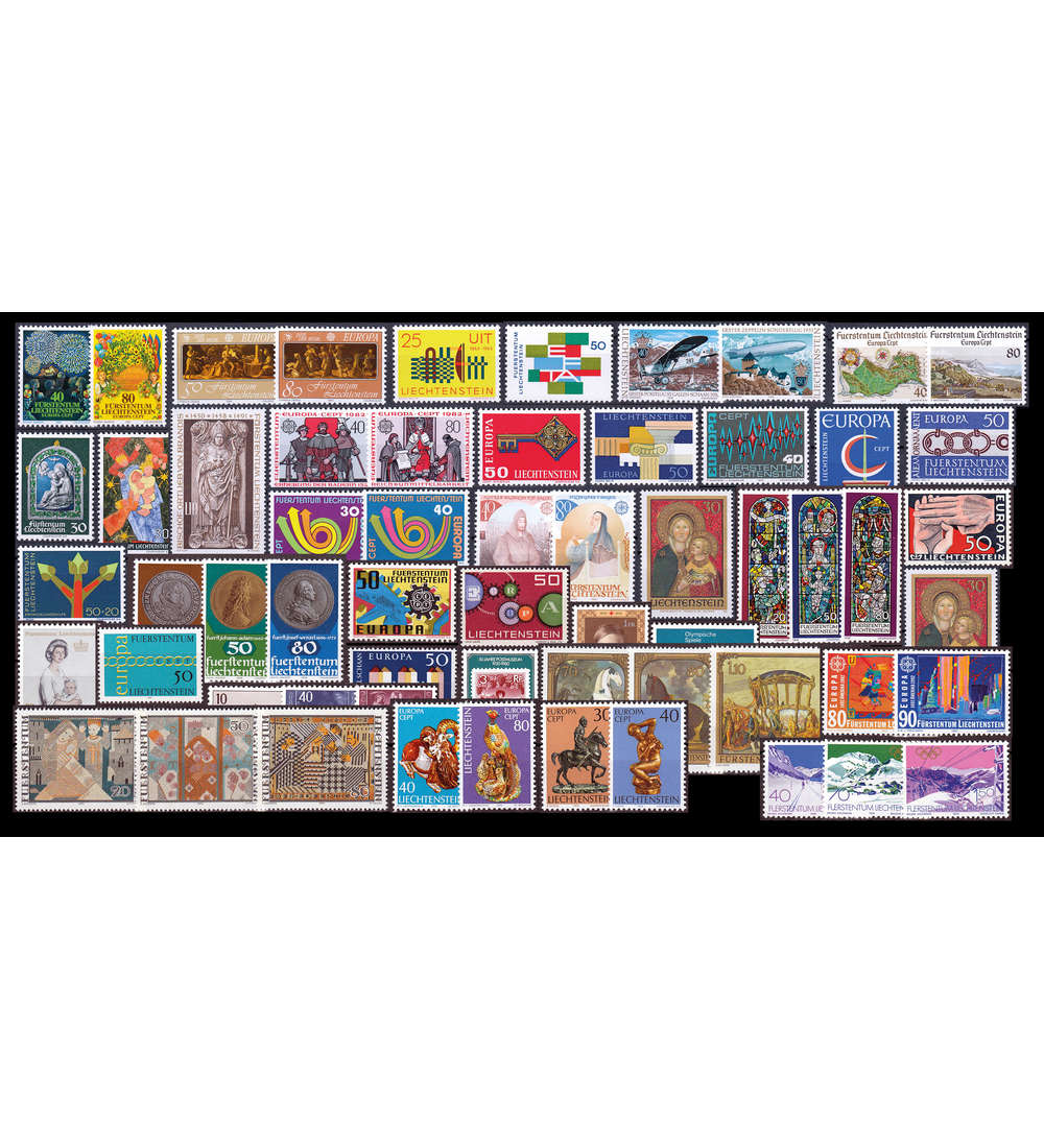 Liechtenstein Sammlung 1 postfrisch