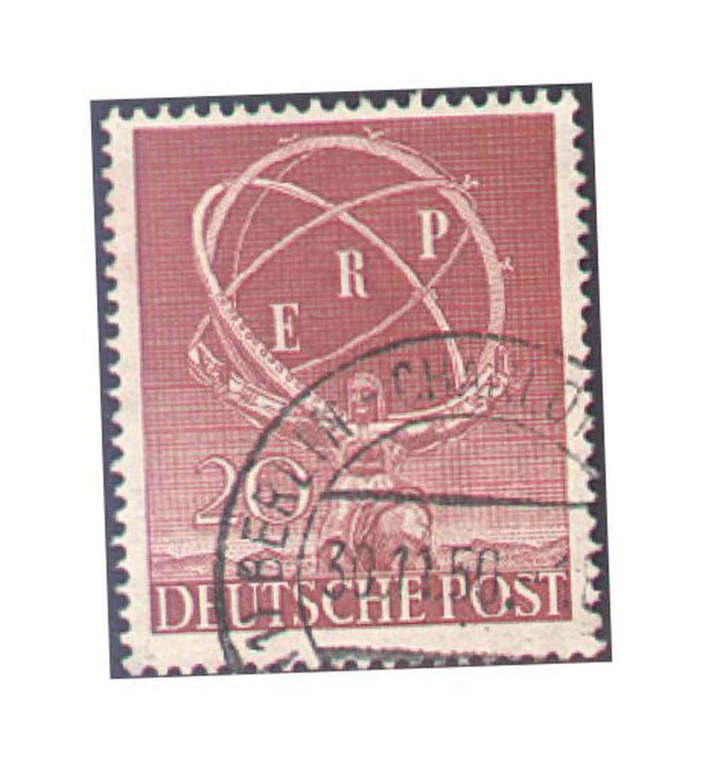 Berlin Sondermarken mit Nr. 71 gestempelt