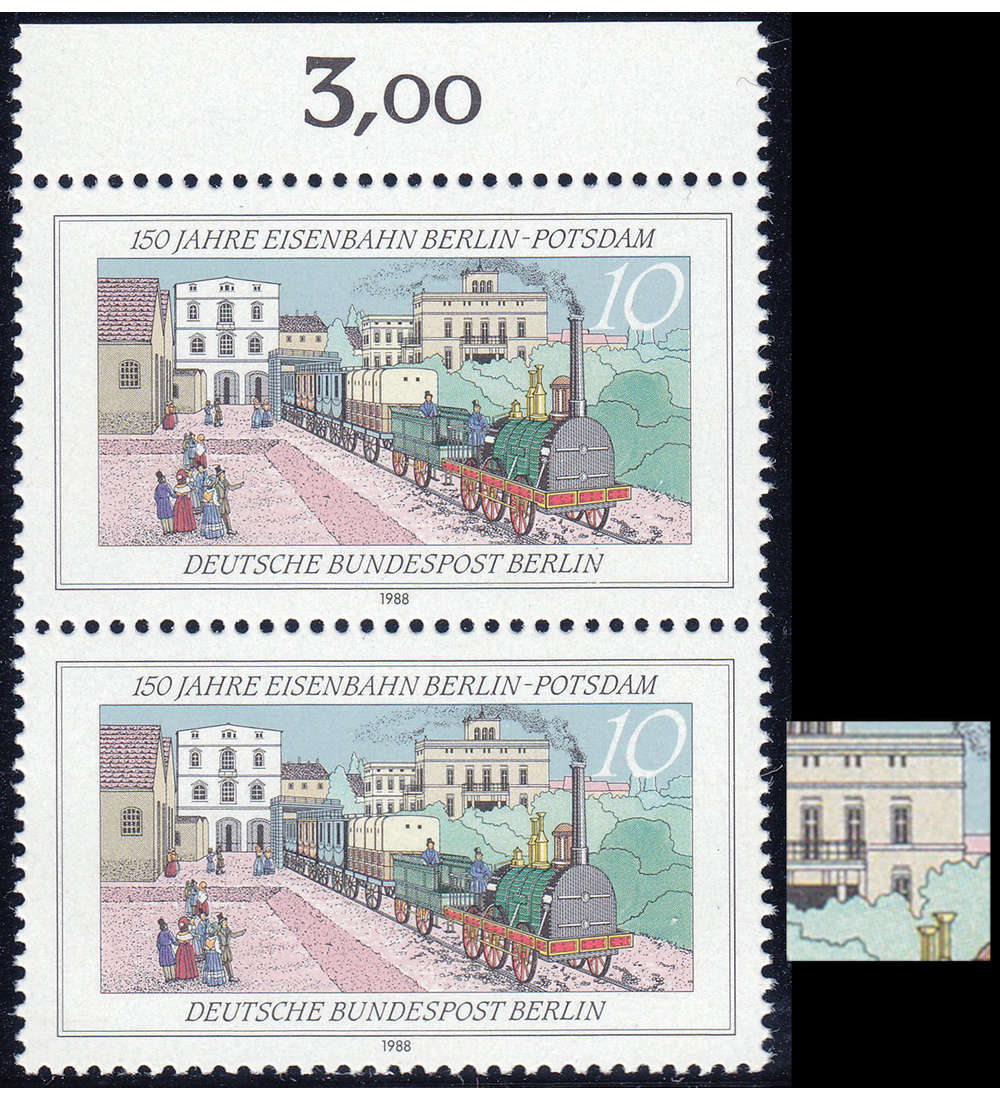 Berlin Nr. 822 II postfrisch ** Plattenfehler