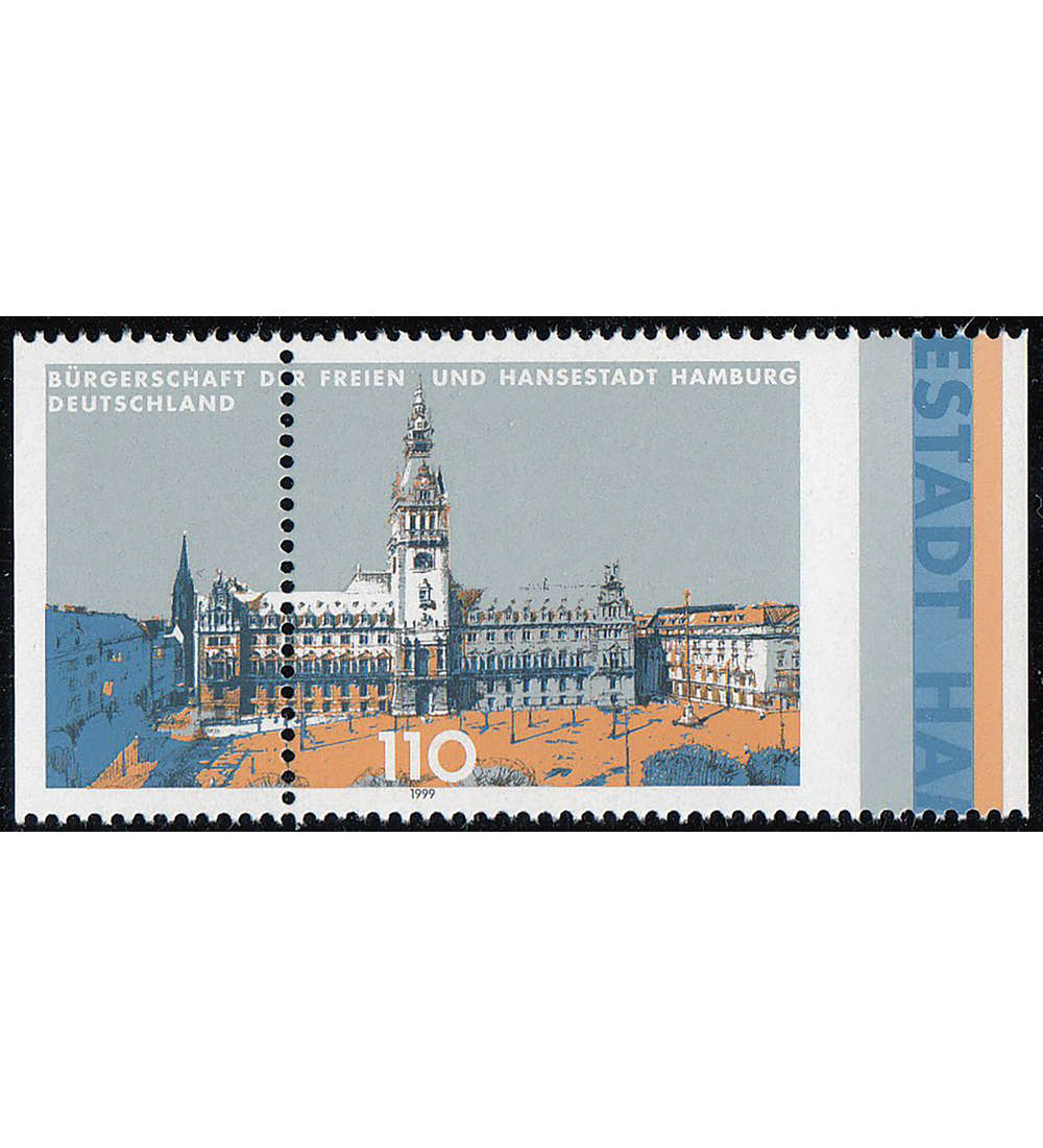 BRD Bund Nr. 2036 postfrisch ** Verzhnung