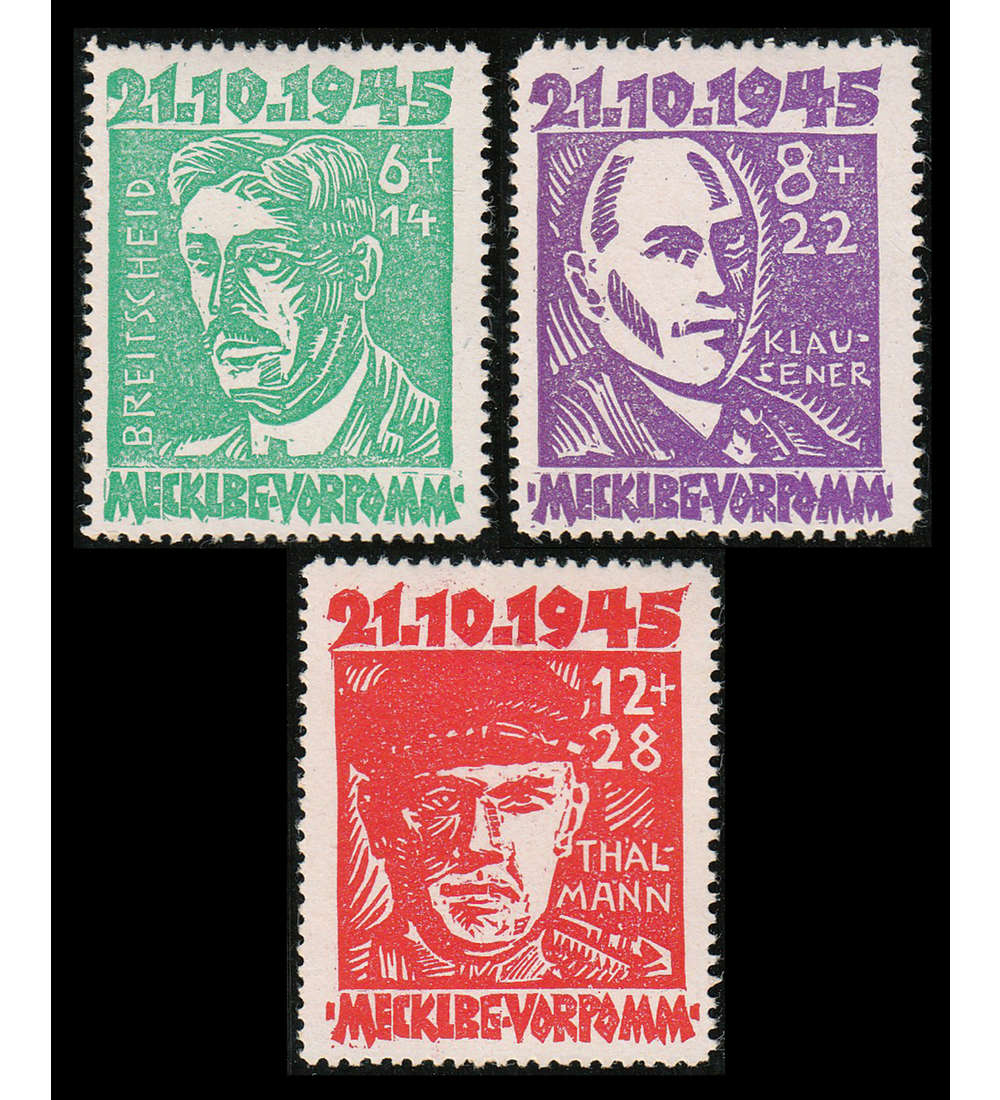 SBZ postfrisch ** mit Nr. 20-22