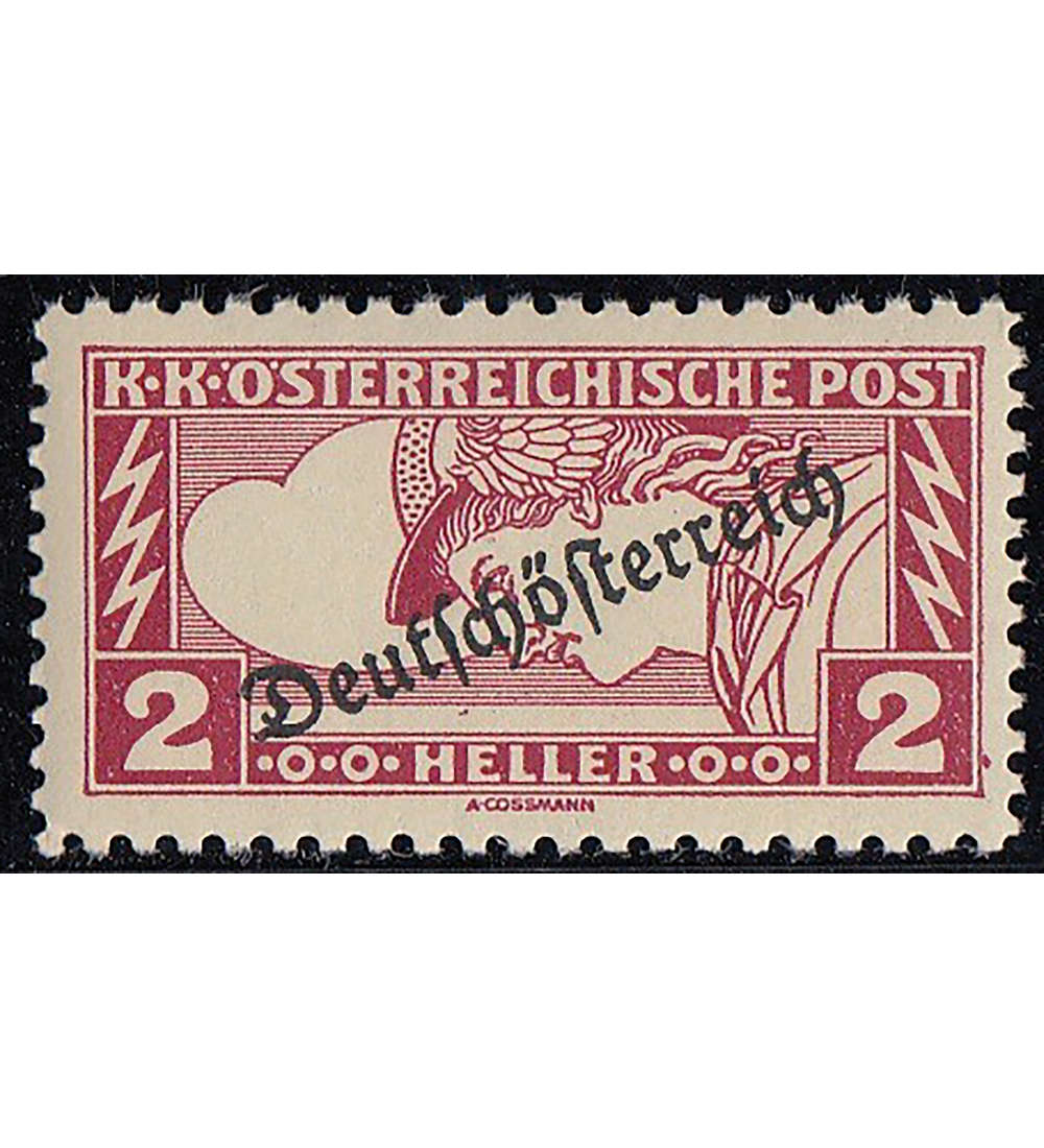 sterreich Nr. 252C postfrisch ** Merkurkopf 1919