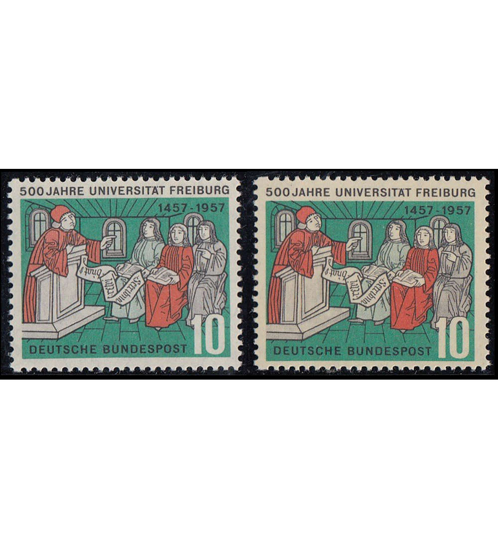 BRD Nr. 256x postfrisch ** vorderseitig wei