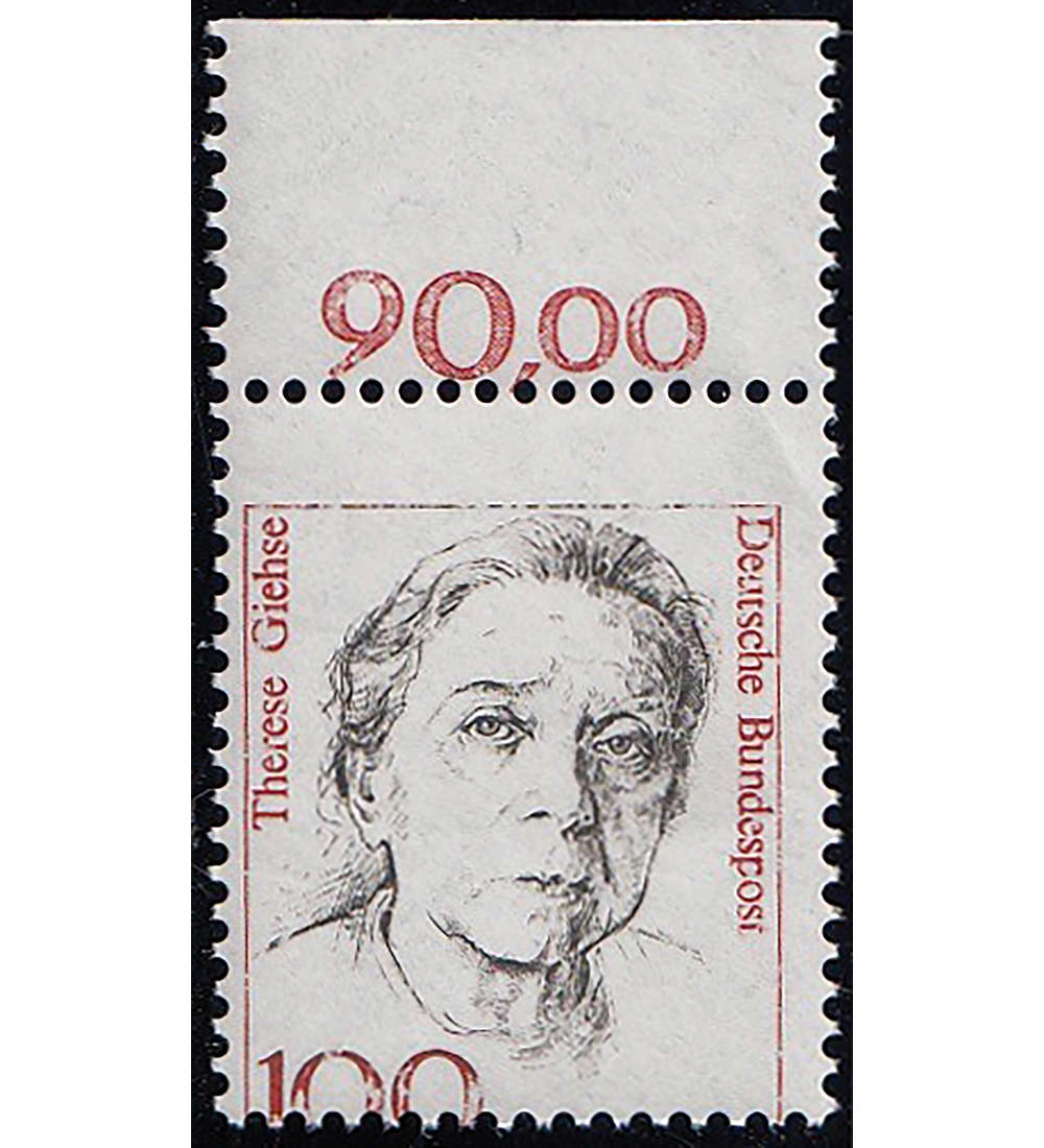 BRD Nr. 1390 postfrisch ** Verzhnung Oberrandstck