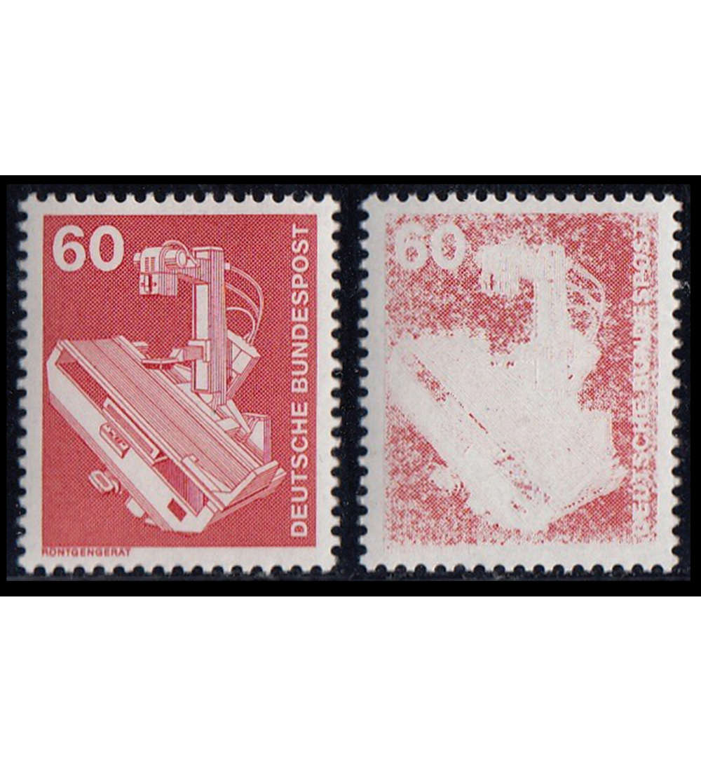 BRD Bund Nr. 990 postfrisch ** verwaschenes Markenbild